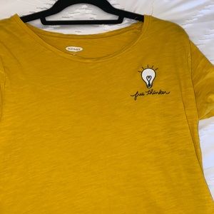 Yellow Free Thinker T-Shirt
